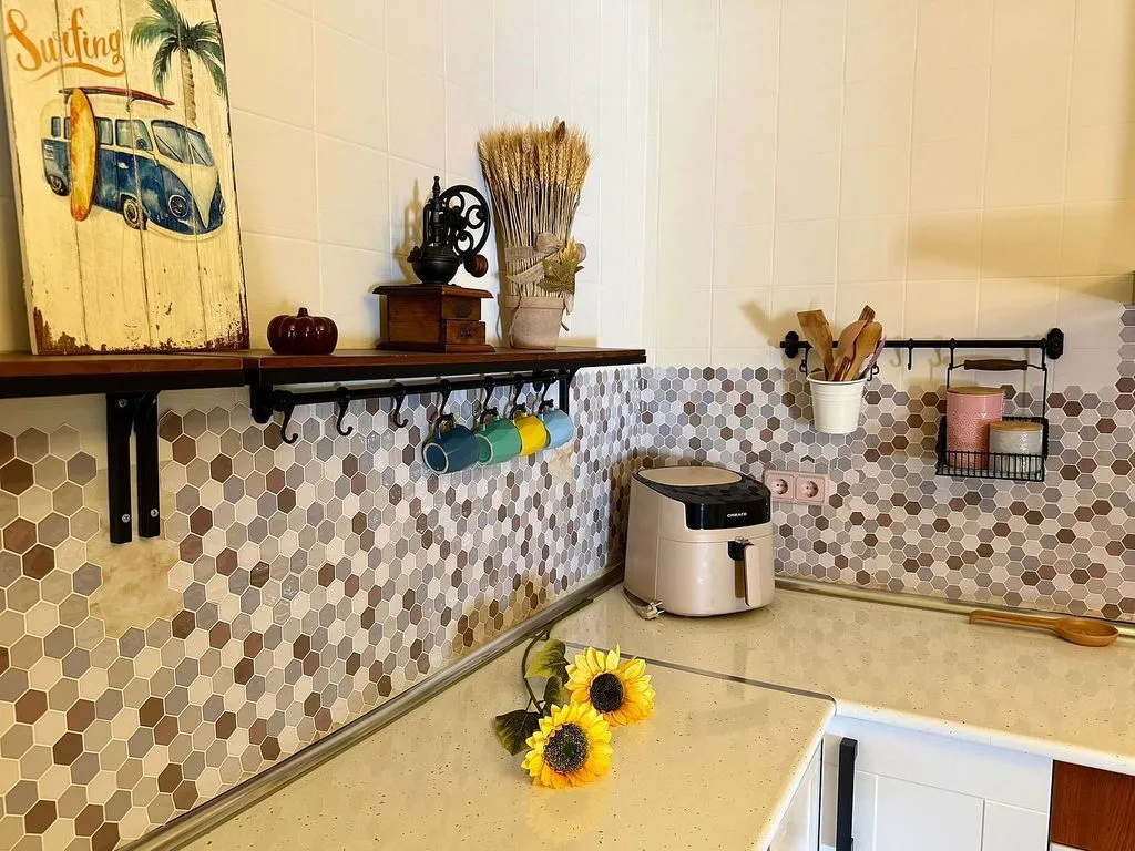 Kitchen - Penthouse with Pool in Talamanca de Jarama
