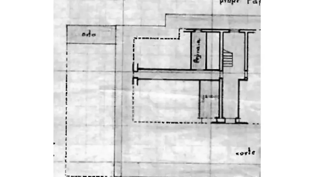 Plan - Apartment with Terrace in Fabriano