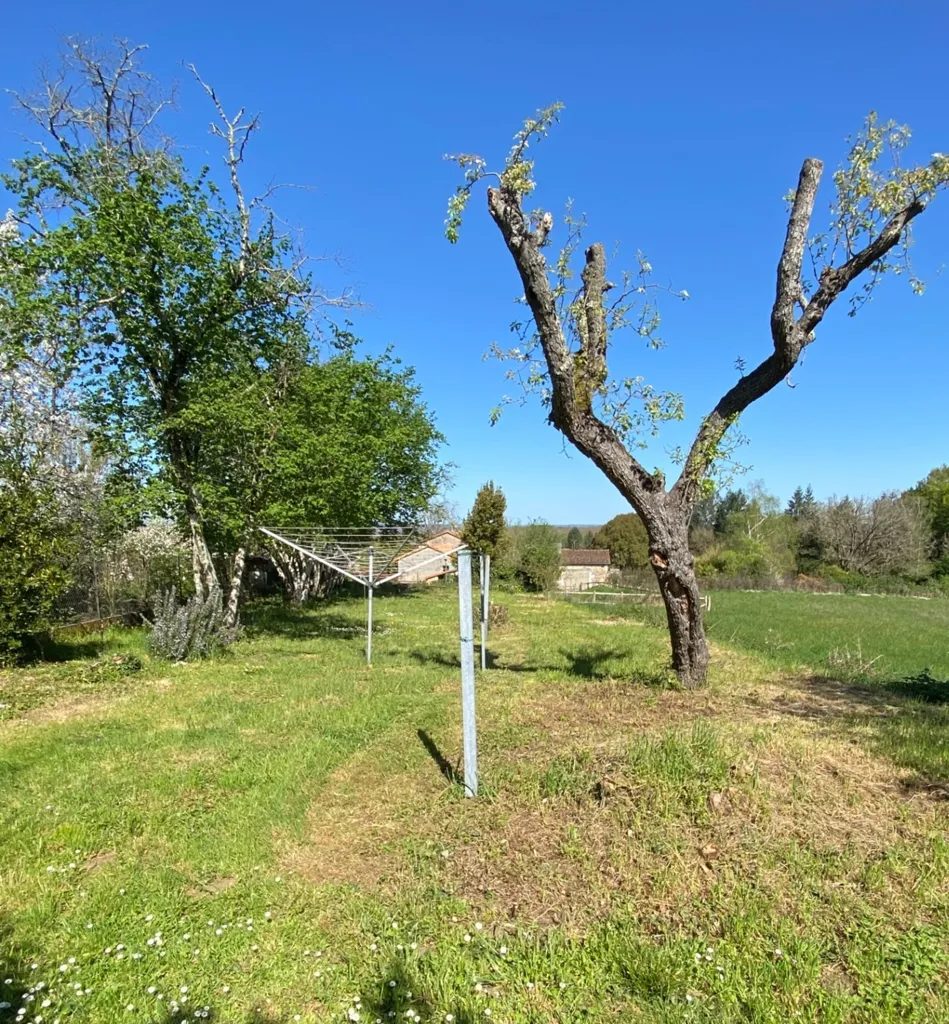 Jardin - Maison avec Grange à Charras