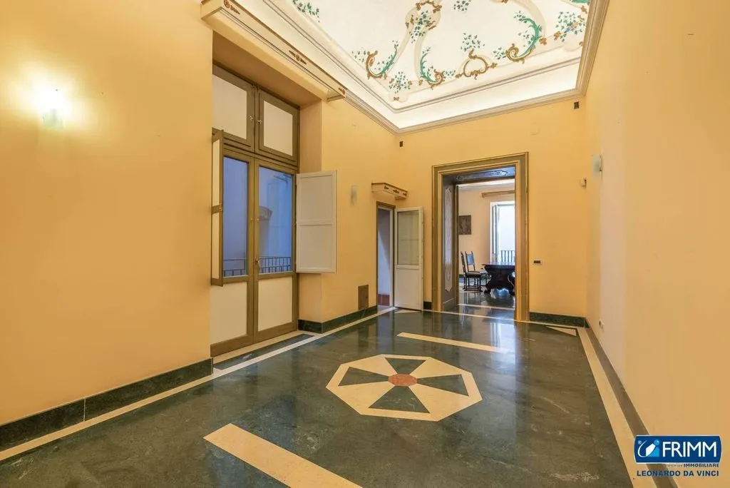 Hallway - Restored Flat with Frescoes in Palermo