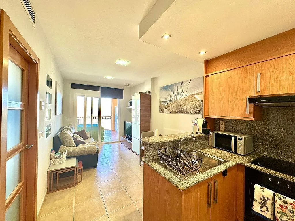 Cuisine - Apartment with Pool and Terrace in Guillem de Castro