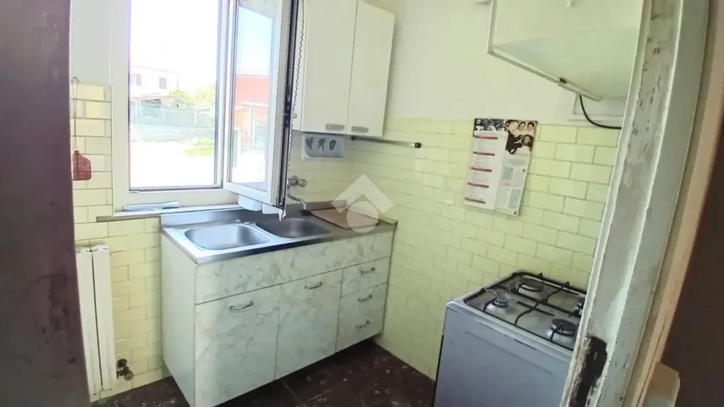 Köök - Two-Bedroom Apartment with Garden in Spoleto
