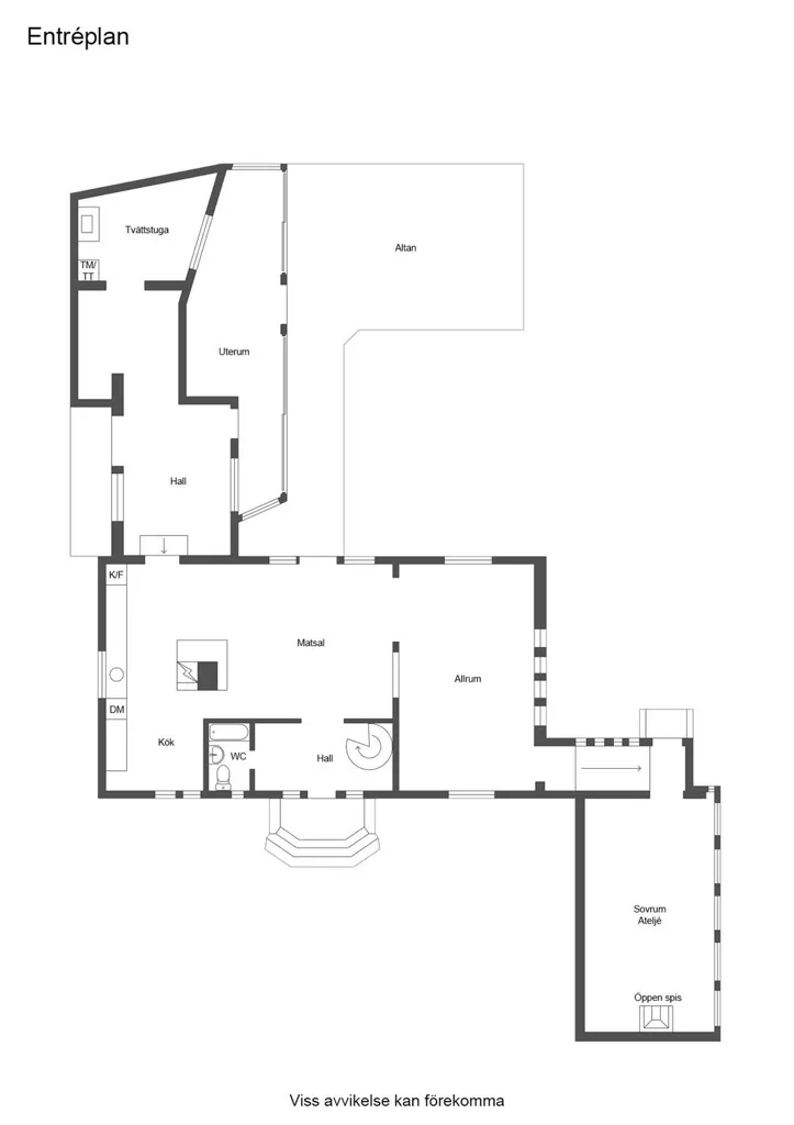 Plan - Seafront Villa with Guesthouse in Ängelholm