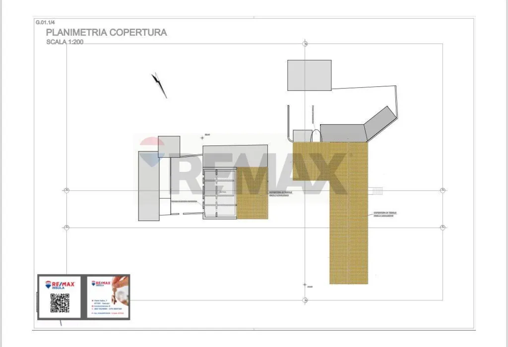 Plan - Buildable Land with Panoramic View in Monte Furru, Sassari