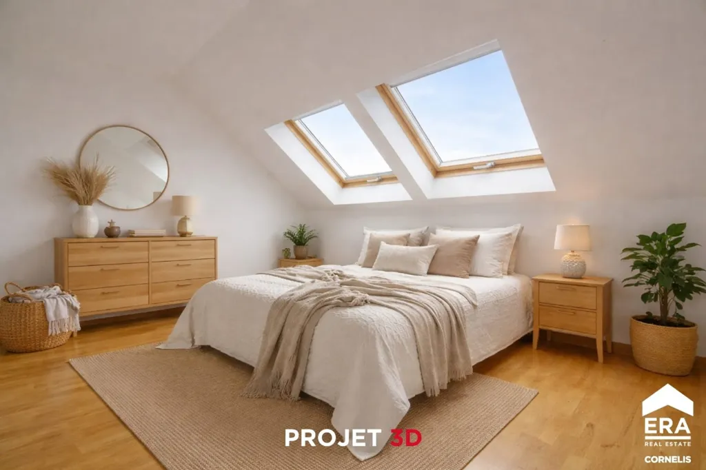 Camere da letto - Duplex Apartment with Terrace in Anderlecht