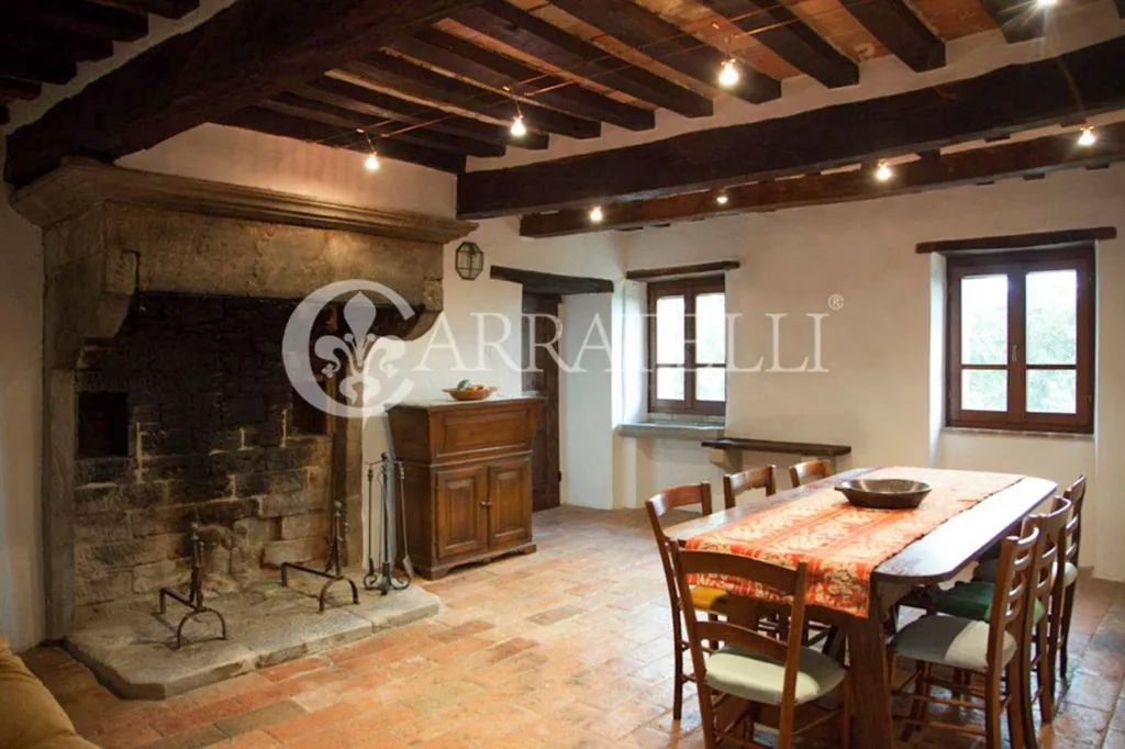 Söögituba - Luxury Farmhouse with Pool in Città di Castello