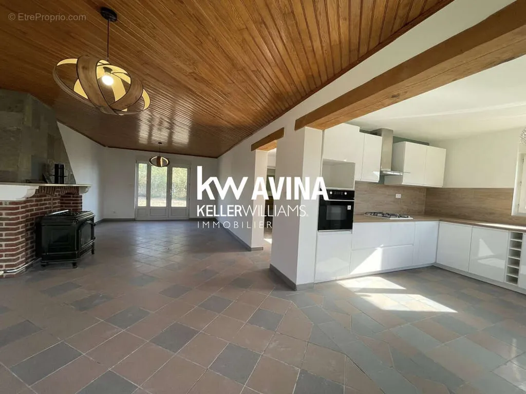 Köök - Semi-Detached House with Garden in Hergnies