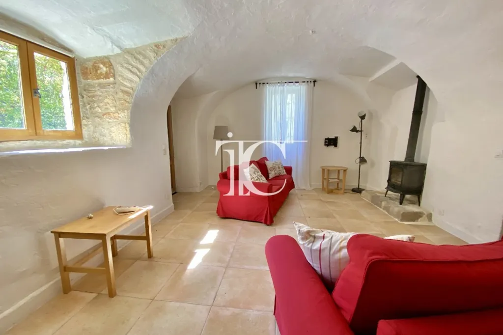 Soggiorno - Jewel-Box Mas with Courtyard in Barjac