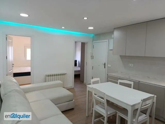 Living Room - Fully Furnished Flat with Ascensor in Latina