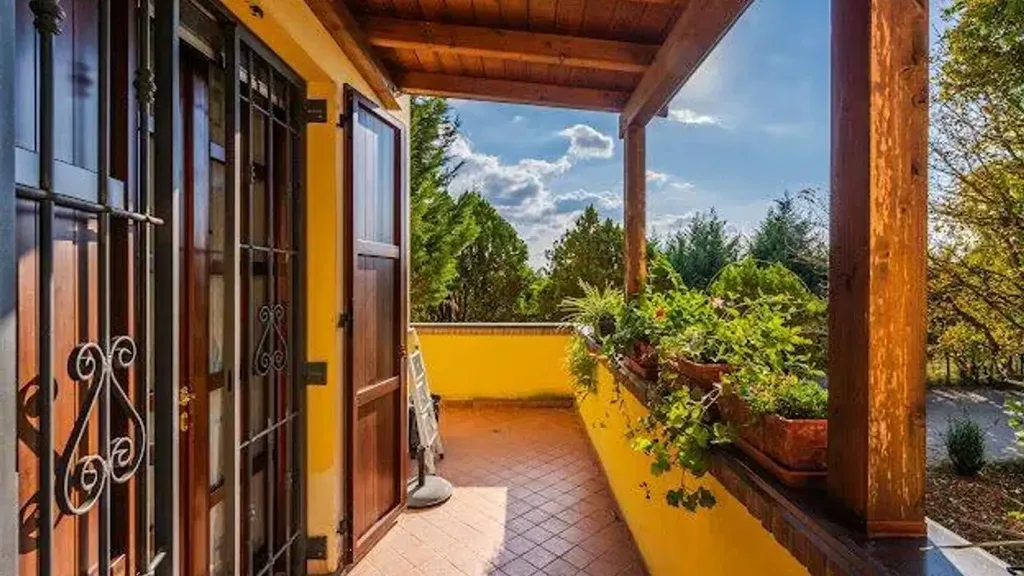 Balcon - Rustic Villa with Garden in Castelfranco Emilia