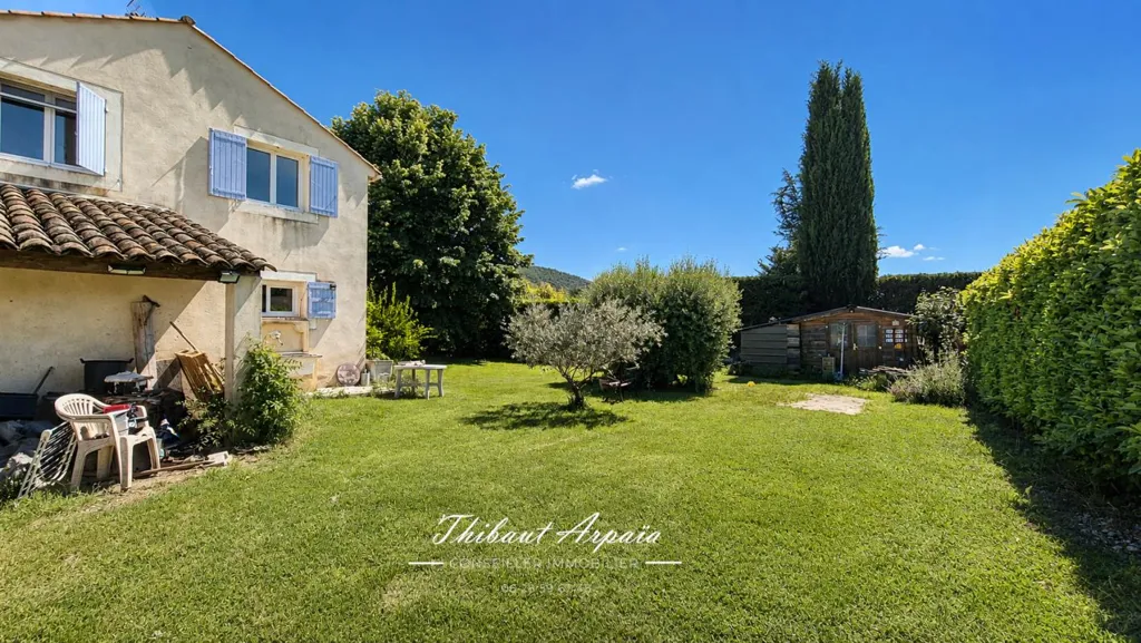 Jardin - Maison Provençale avec Terrasse à Oraison