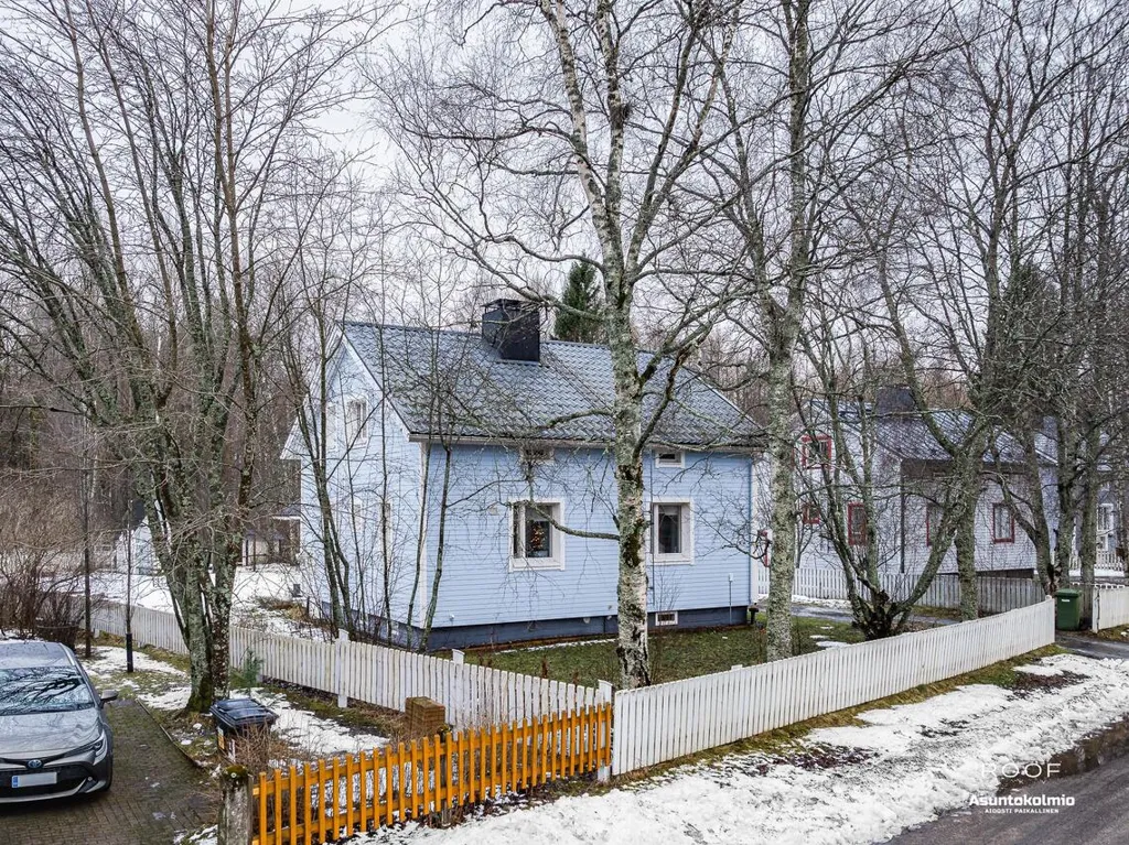 Vue aérienne - Traditional House with Sauna in Karjasilta