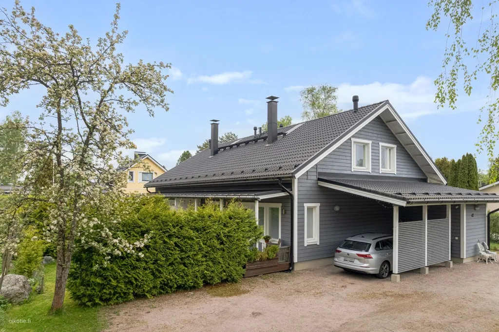 Exterior - Modernised Detached House with Sauna in Hämeenlinna