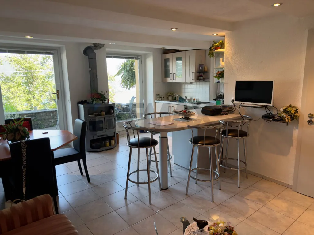 Cuisine - Rustic-Style Apartment with Lake View in Sant'Agata