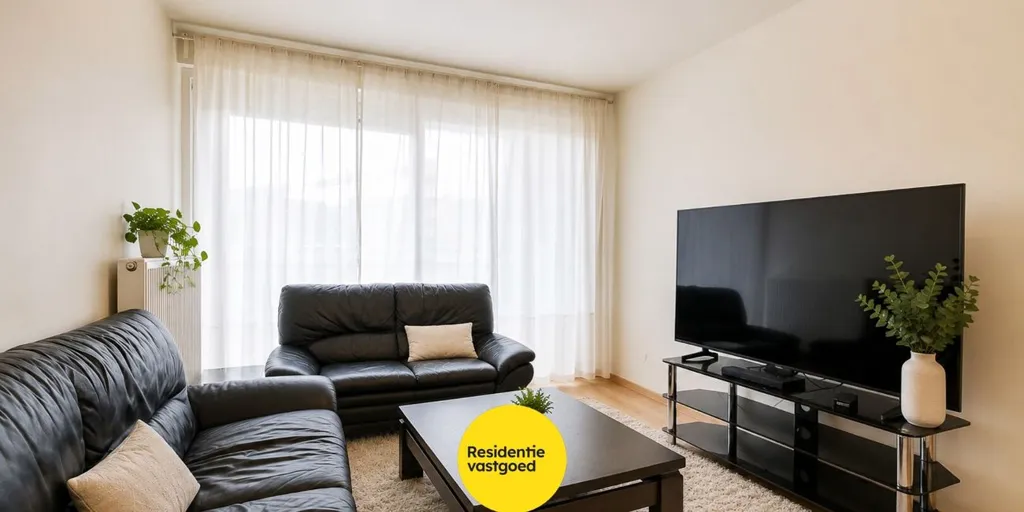 Soggiorno - Modern Apartment with West Terrace in Waregem