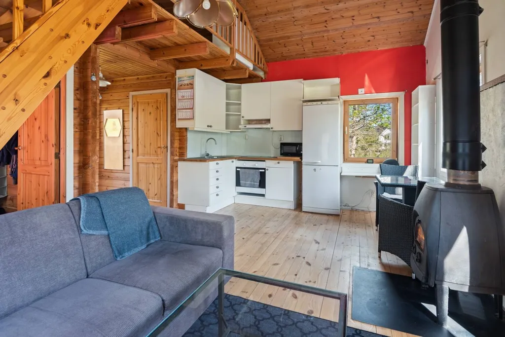 Séjour - Two Renovated Cottages with Sea View in Långvik