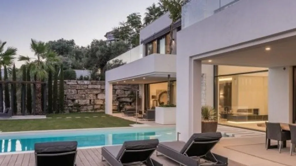 Piscine - Luxury Villa with Sea View in Benahavís