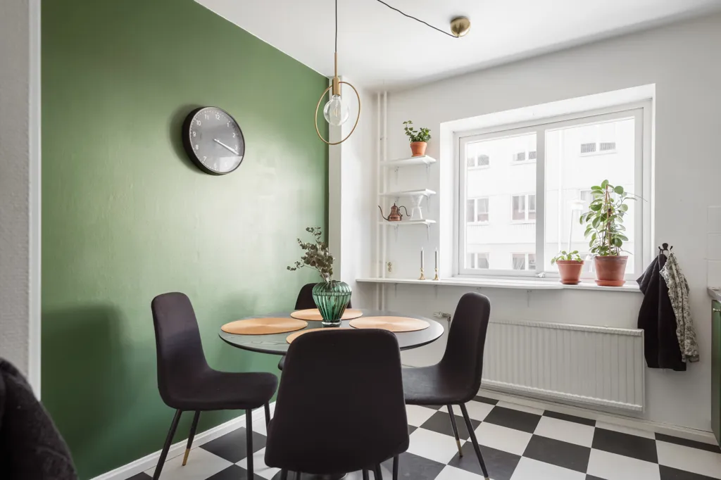 Sala da pranzo - Well-Planned Flat with Large Kitchen in Central Hisingen