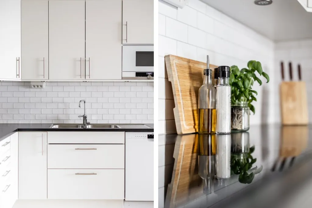 Cuisine - Modern Flat with Balcony in Örebro