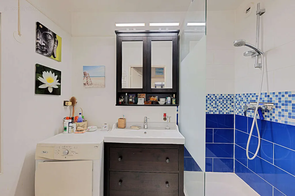 Salles de bain - Appartement 4 Pièces avec Vue Panoramique sur Paris