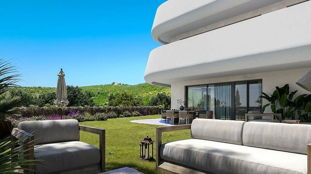 Jardin - New Flat with Pool in Casares Golf Garden