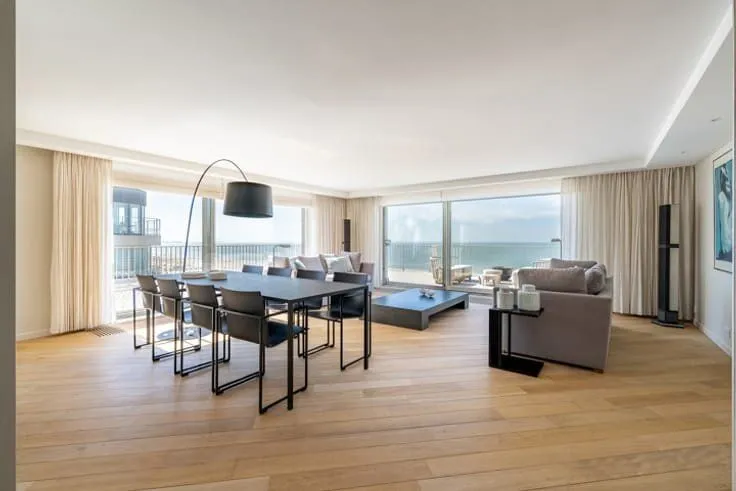 Séjour - Appartement avec Vue Mer à Knokke-Heist