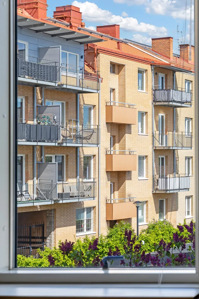 Balcon - Apartment with Balcony in Eskilstuna