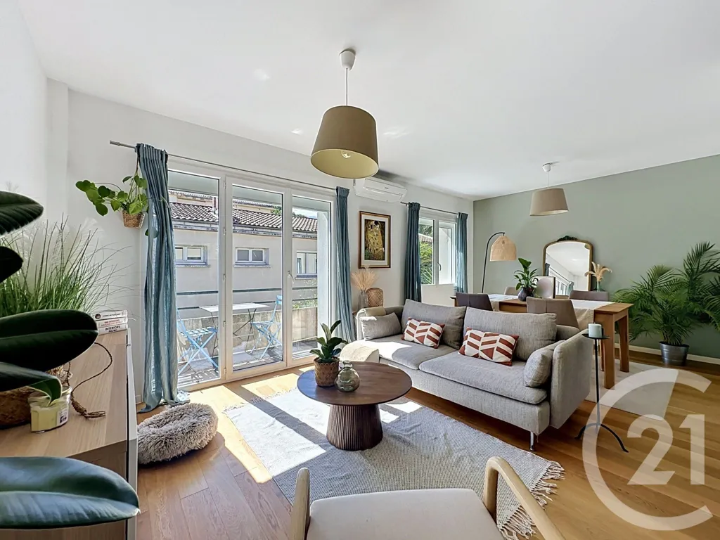 Séjour - Appartement avec Balcon et Jardin à Montpellier Lépic