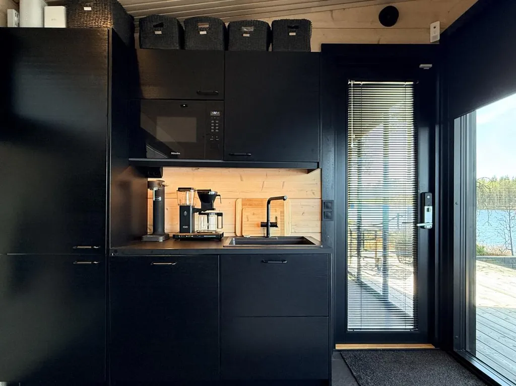 Cucina - Architectural Villa with Saimaa View in Puumala