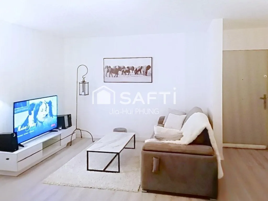 Séjour - Appartement avec Terrasse et Vue Sud à Cagnes-sur-Mer