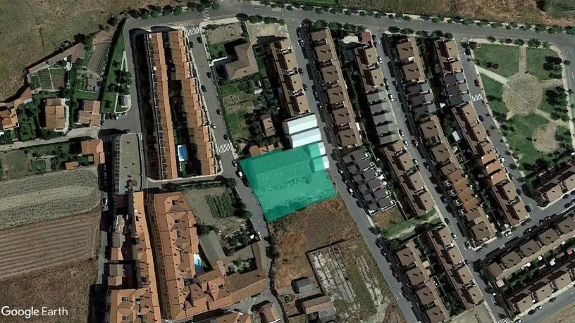 Vue aérienne - Industrial Plot with Demolition in Villamayor