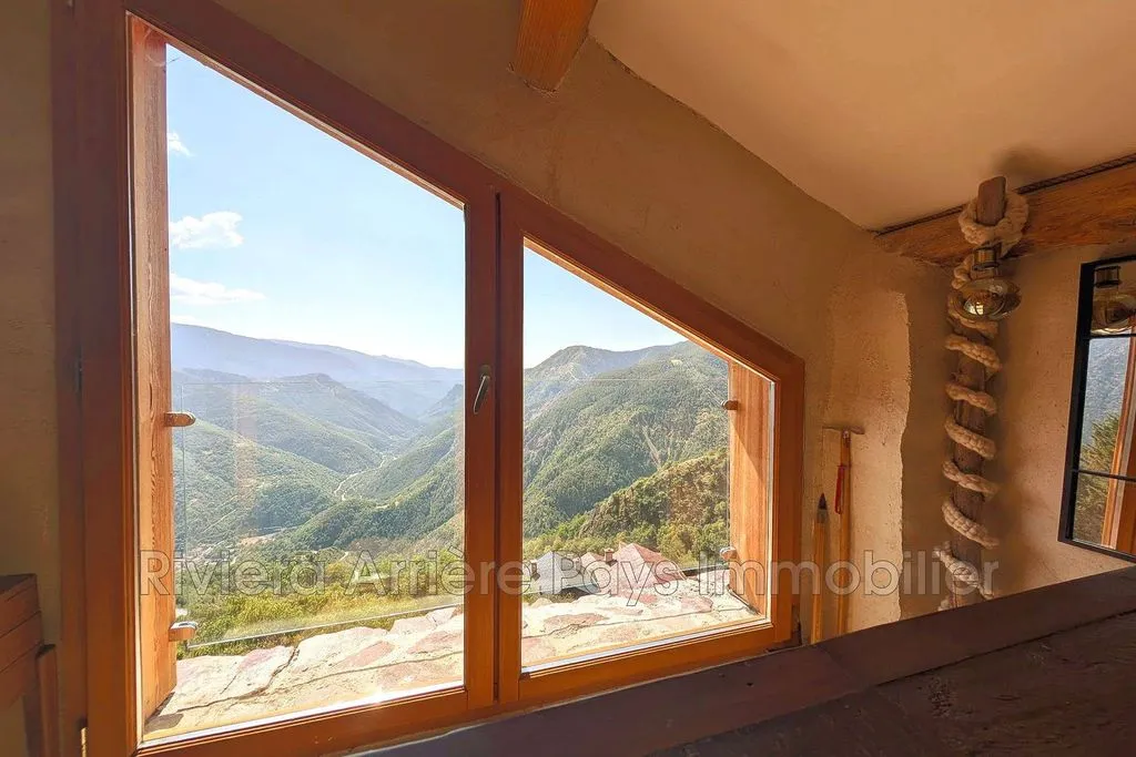 Balcon - Villa Luxueuse avec Vue Panoramique à Roure