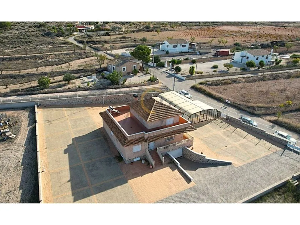 Vue aérienne - Luxury House with Pool in Pinoso