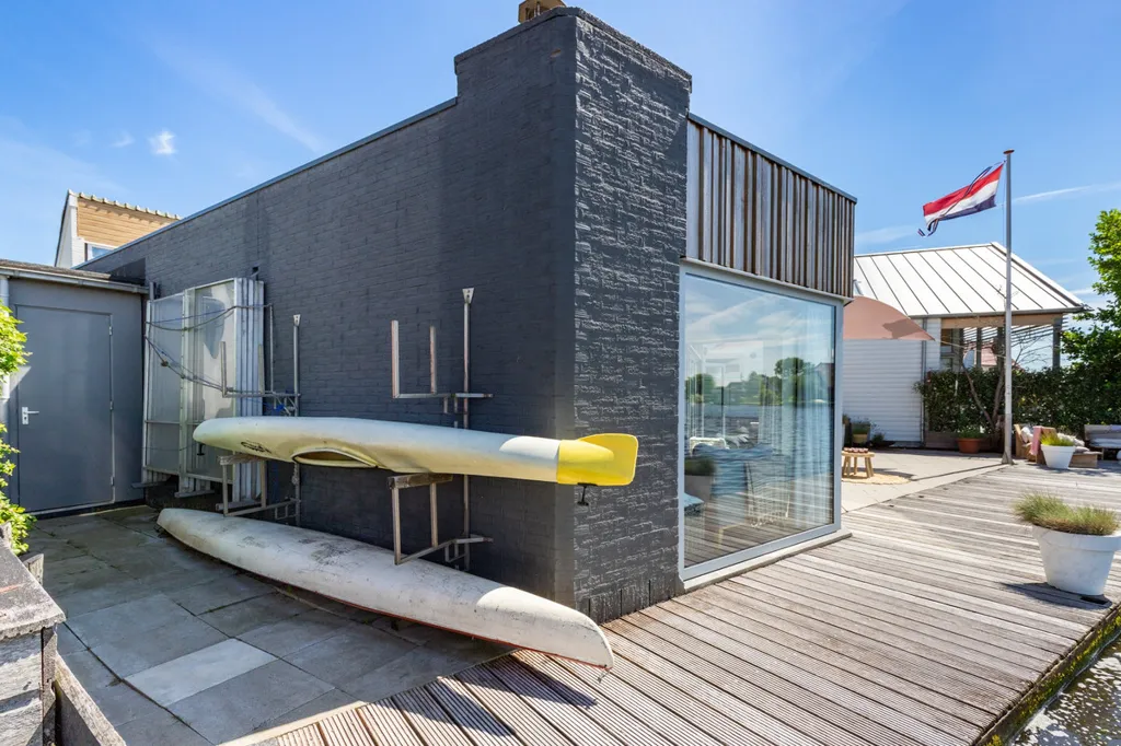 Esterno - Waterfront Villa with Steiger in Oud Ade