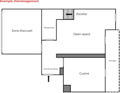 Plano - Apartment with Terraces in Centre Ville, Rumilly