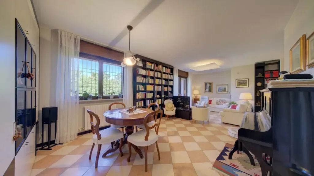 Sala da pranzo - Apartment with Double Balcony in Turin