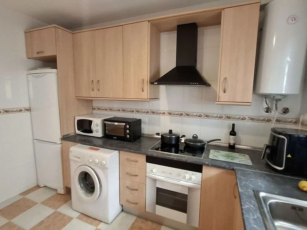 Cuisine - T2 Apartment with Pool in Los Gallardos