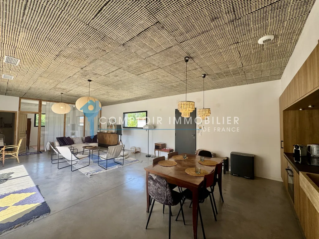 Salle à manger - Maison Luxueuse avec Vue sur St Côme à Clarensac