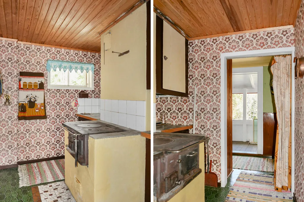 Cucina - Holiday Home with Lake View in Åmål