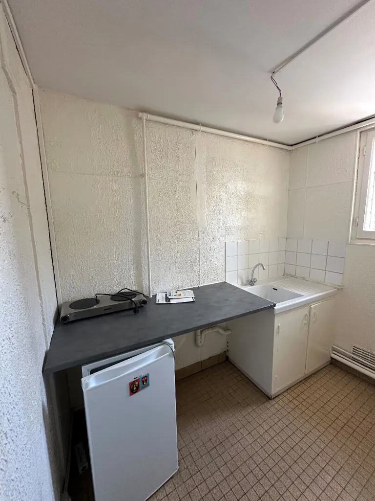 Cucina - One-Bedroom Flat in Rouen City Centre