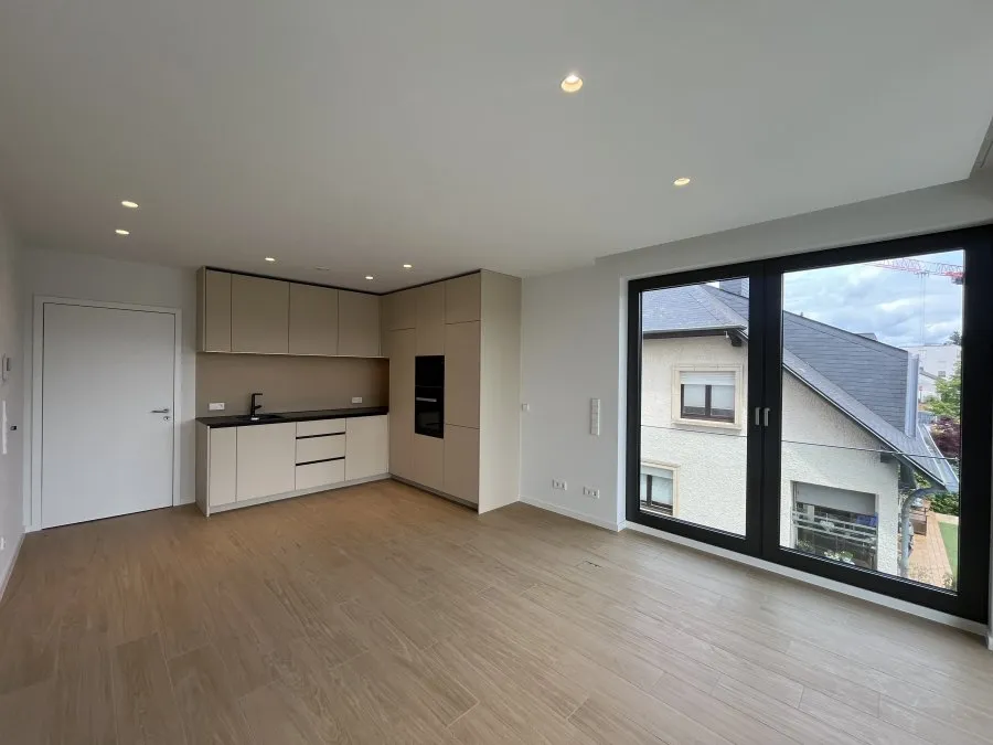 Cuisine - Appartement Neuf avec Terrasse à Luxembourg-Kirchberg