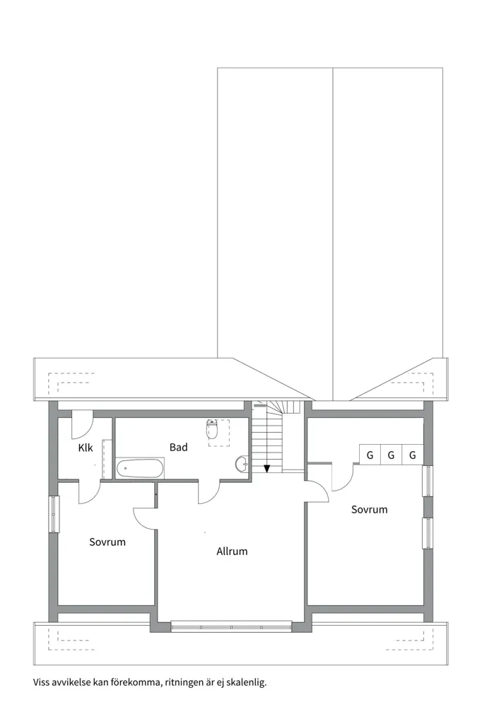 Plan - 1.5-Floor Villa with Garden in Västerås