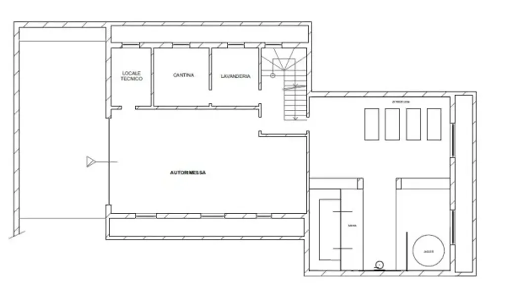 Plan - New Villa with Heated Pool in Manerba del Garda