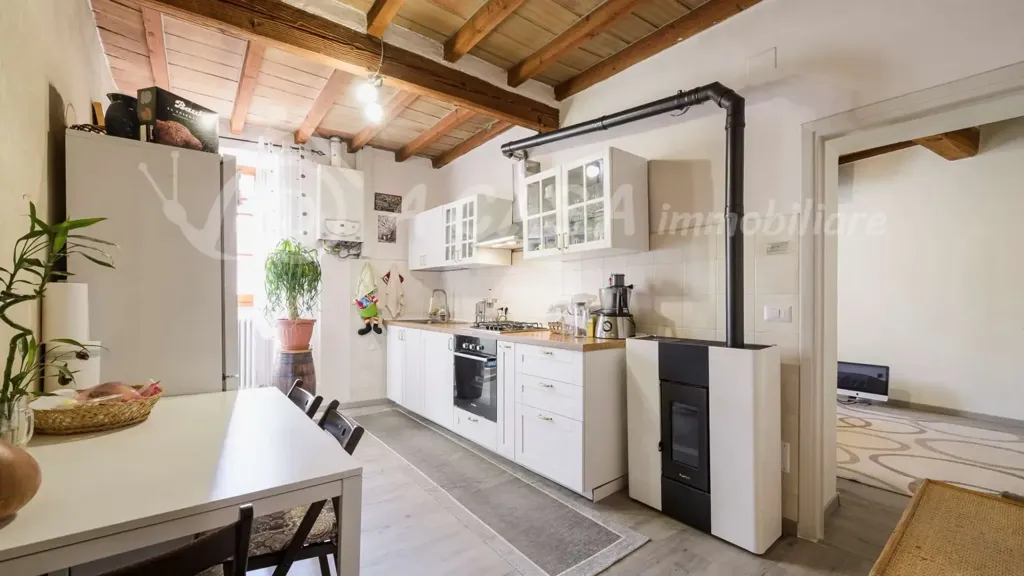 Cuisine - Rearranged Apartment with Terraced View in Calestano