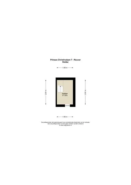 Plan - Modernised Two-Storey House with Garden in Reuver