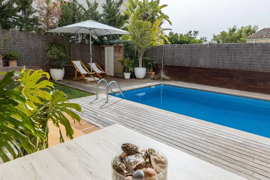 Piscine - Duplex with Sea View in Bonanova