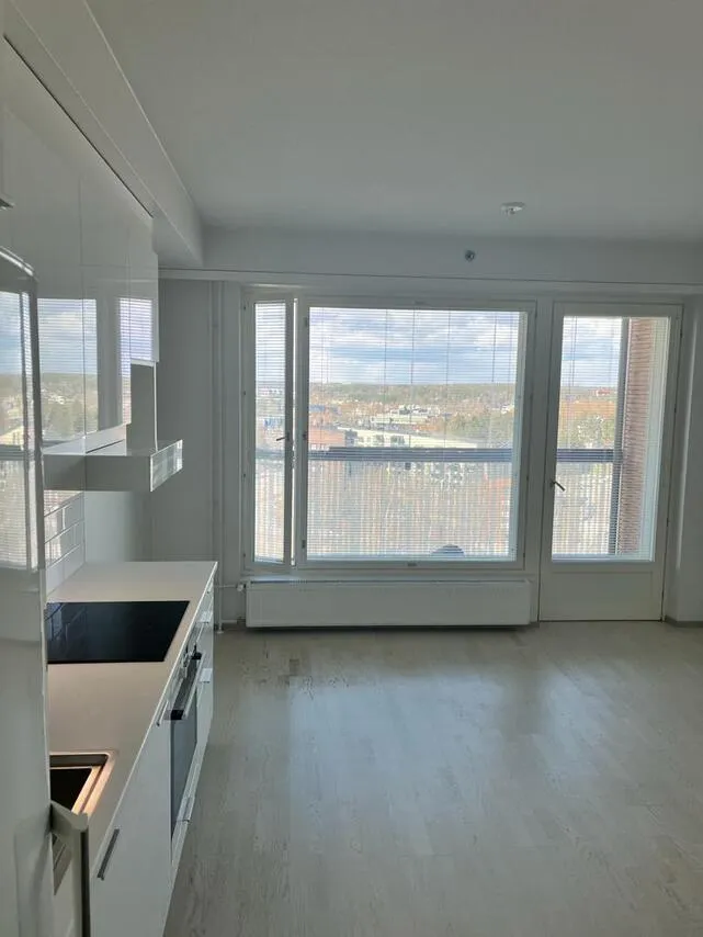 Cucina - Modern Studio with Balcony in Niittykumpu, Espoo