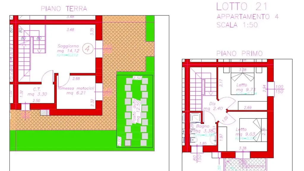 Plaan - Newly Constructed Villa with Sea View in Ravenna