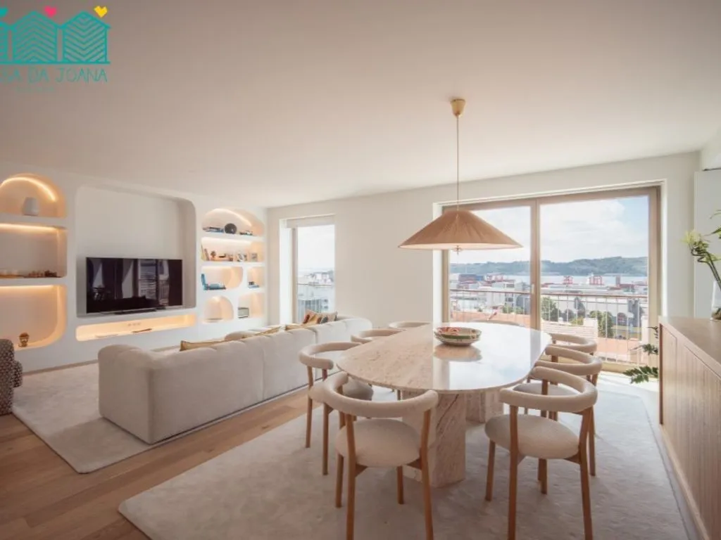 Sala da pranzo - Luxury Apartment with River Views in Lisbon