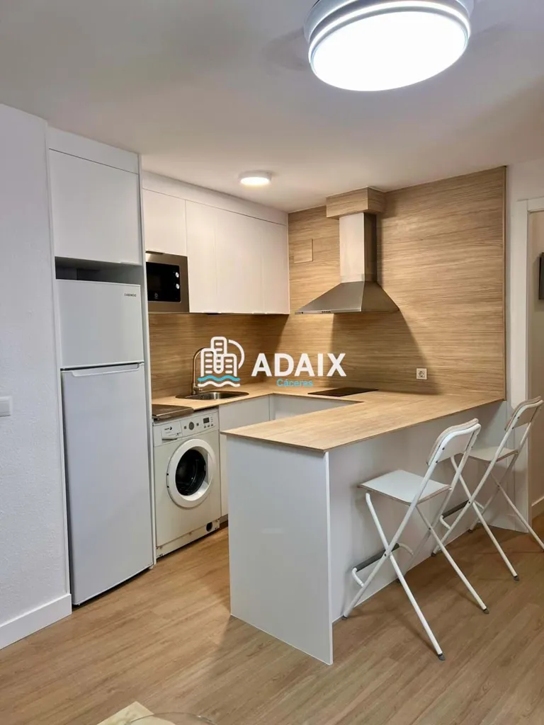 Cuisine - Modern Apartment with Terrace in Cáceres